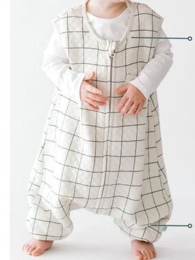 Tealbee DreamSuit Sleep Sack Walker 12M-2T Checkered Cotton 0.8 TOG